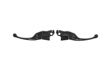 Bremshebel-Set kurz (137 mm), einstellbar - MG BIKETEC - Vespa GTS/HPE 125-310 ccm (ab Bj. 2023) - schwarz mit ABE